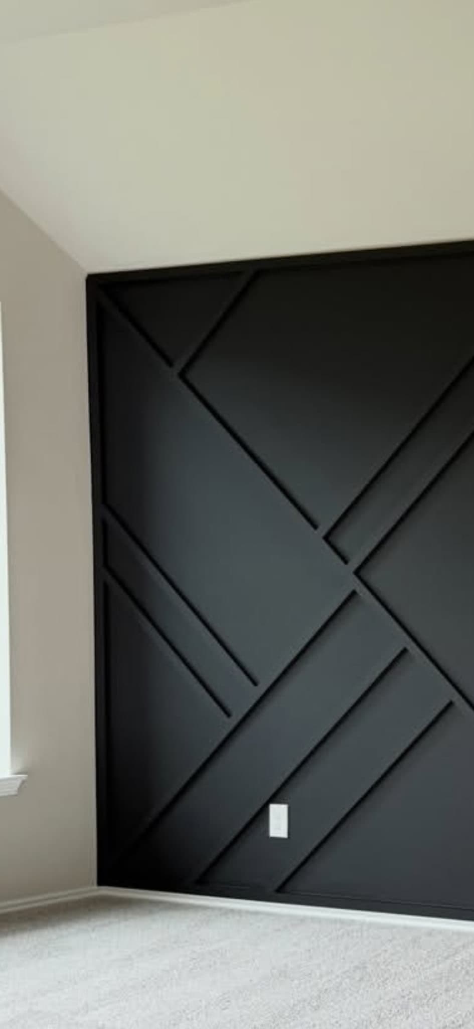 Custom wood accent wall installation in Cleveland, TN